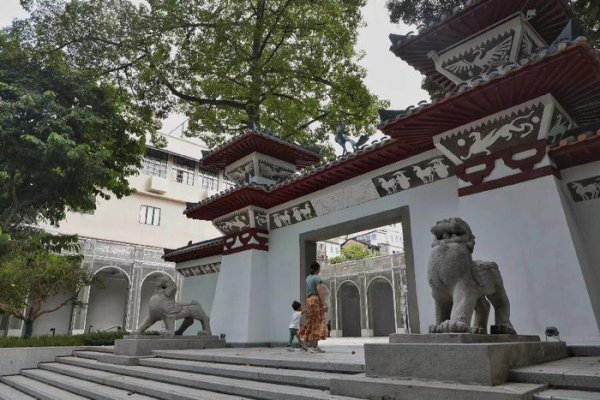 忆速配 广州文化公园原“汉城”改造成十三行印迹园，建成并正式对外开放